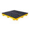 IBOWZ Spill-Containment Platform for Barrels, Leak-Proof Plastic Pallet and Forklift Spill Tray view 4