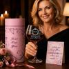 VOMEP 50th Birthday Wine Glass for Women, Engraved 1976, with Gift Box, 475 ml view 4