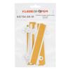 KLEBESHOP24 Self-Adhesive Filing Strips | Transparent | Selectable Quantity (100 pcs., white) view 3
