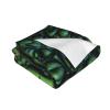 Soft Lightweight Fleece Blanket, 152 × 127 cm, Warm Crocodile-Leather Design view 2