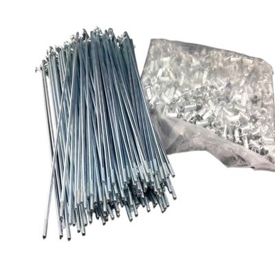 XLANDALYUEFA Stainless Steel Bicycle Spokes, 100 Pieces, 55170 mm, 10 g, 3 mm, 165 mm