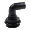 Secure-Barb 90-Degree Elbow Fitting for Bilge Systems, Black view 4