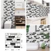 MBPBLKGKCT 10-Piece 3D Wall Stickers, Brick Tile Stickers (Color 11) view 4