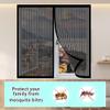 Custom-Fit Magnetic Insect Screen for Windows, 112 x 86 cm, White view 3