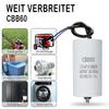 GTIWUNG 2-Pack 12 µF 450 VAC CBB60 Motor Start Capacitors with Screws and Wires view 3