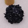 Artificial Flower Heads, Mini Hydrangea Heads, 54 Heads, Red with Stems (Black, with Stems) view 1