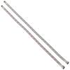ZIHDKE 2-Pack 1/2-Inch 304 Stainless Steel Braided Faucet Supply Hoses view 4