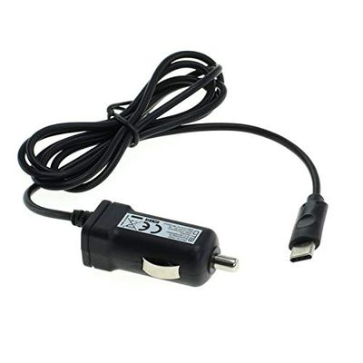 Car Charging Cable Compatible with OUKITEL C51, USB-C, 12–24 V