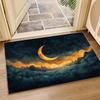 BOHUO 3D Flower Rug, Minimalist Landscape Design, Yellow, 90 x 120 cm view 4