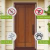 Magnetic Screen Door 125 x 230 cm, No-Drill, Brown view 3