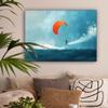MuchoWow Modern Living Room Decor Canvas Wall Art Print view 2