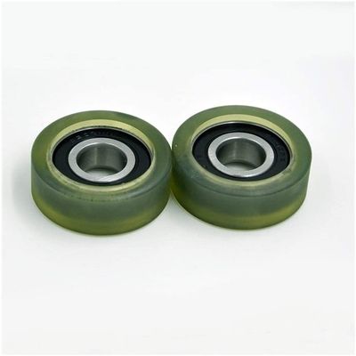 ULBTLUOYV PU 6203 Precision Ball Bearing with Polyurethane Coating, 17 x 50 x 18 mm