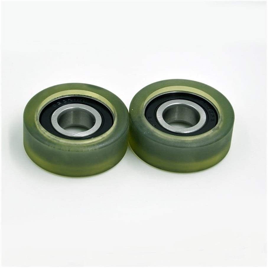 ULBTLUOYV PU 6203 Precision Ball Bearing with Polyurethane Coating, 17 x 50 x 18 mm