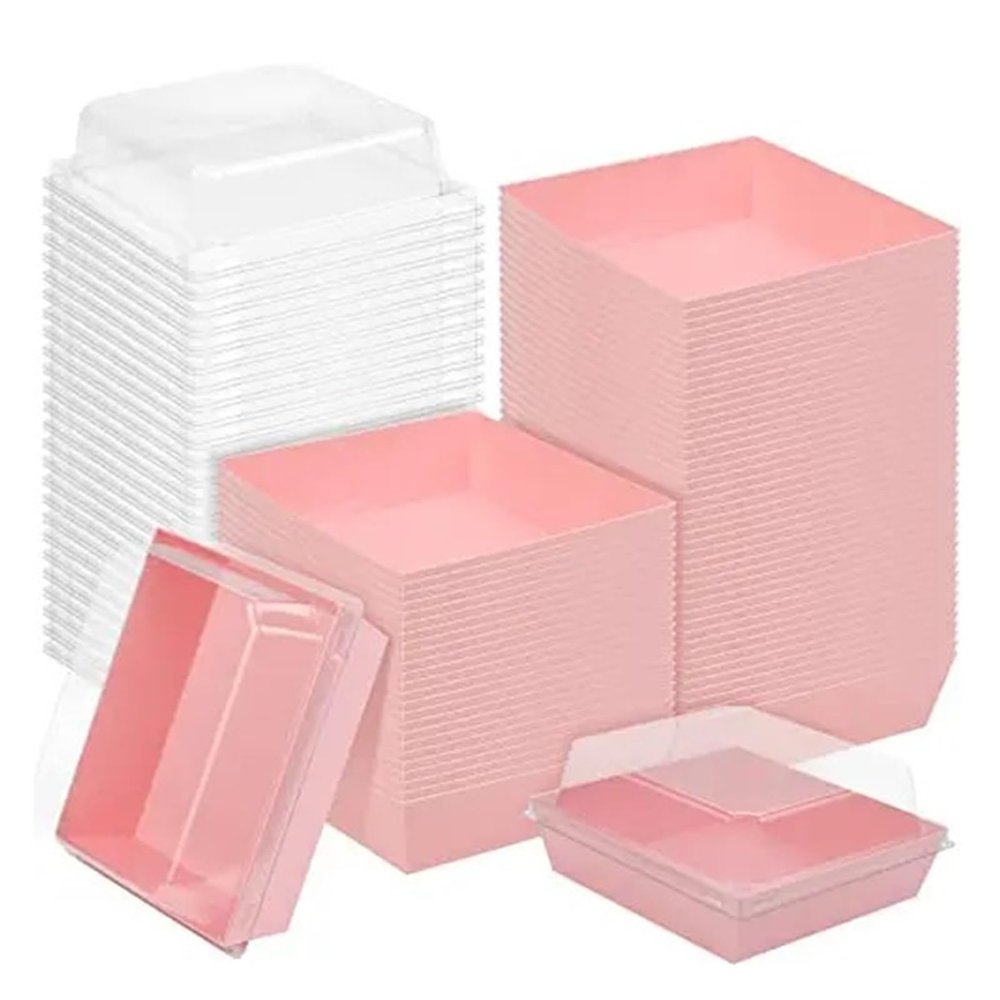 WTAXBH Cake Boxes, Pink, 30/60-Pack
