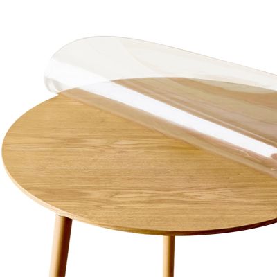 Transparent Round Outdoor Table Cover – Clear PVC Table Protector