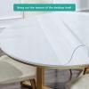 Transparent Round Outdoor Table Cover – Clear PVC Table Protector view 2