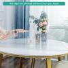 Transparent Round Outdoor Table Cover – Clear PVC Table Protector view 4