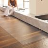 Durable Transparent Floor Protection Mat, Wipeable, Cuttable, 100% Transparent, 100 cm x 550 cm view 1