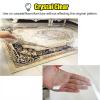 Durable Transparent Floor Protection Mat, Wipeable, Cuttable, 100% Transparent, 100 cm x 550 cm view 3