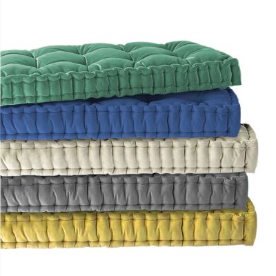 VisLarsc Portable Bench Cushion, Yellow, 50 x 50 x 10 cm