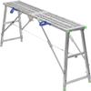 LwsCUiH Folding Adjustable Galvanized Steel Work Platform, 140 cm view 1
