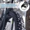 YunSCM 2-Pack Self-Sealing 26 x 3.0/3.5 Bike Tubes, 32 mm Schrader Valve view 4