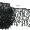 WanMing 5-Yard, 17 cm Glitter Laser Sequin Fringe Tassel Lace Trim view 3