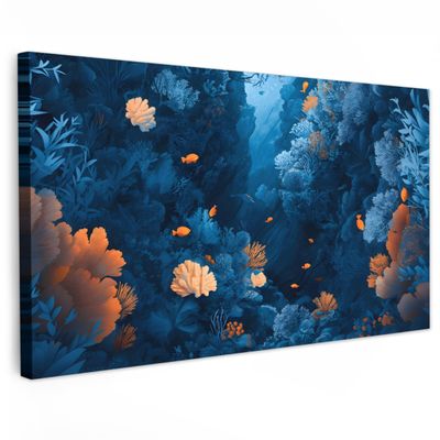 MuchoWow Small Canvas Wall Art Decoration