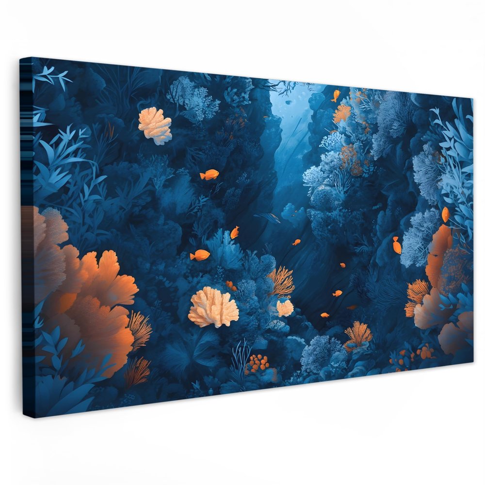 MuchoWow Small Canvas Wall Art Decoration