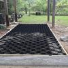 LwsCUiH Stable Land Garden Retaining Wall Grid Stabilizer, HDPE Ground Grid for Shed Bases, Gravel, Terraces and Slopes, 6 m x 6 m (19.5 ft x 19.5 ft) view 1