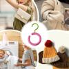 Kustimantu Closet Bag Holder, Round Bag Display Hooks view 4