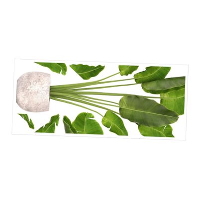 Green Potted Plant Wall Sticker for Children's Room