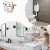 Wall-Mounted Toilet Paper Holder with Suction Cup view 4