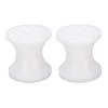 Yctze Marine Boat Trailer Nylon Bow Roller for Yachts, Lifeboats, and Motorboats, 8 mm Hole, White view 1