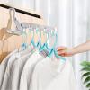 Foldable Travel Hangers, 10-Pack with Clips and Storage Bag view 2
