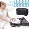 Foldable Travel Hangers, 10-Pack with Clips and Storage Bag view 3