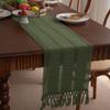 FRINZA Elegant and Luxurious Table Runner, Nordic Tablecloth, Coffee/Tea Table, Dining Table Decor, Fabric, Hotel Room, Bed Decor, Towel (K, 33–200 cm) view 2