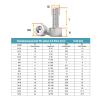 M2–M10 304 Stainless Steel Hex Socket Countersunk Machine Screws, Metric Thread (15 mm, 10 pcs), M5 view 2