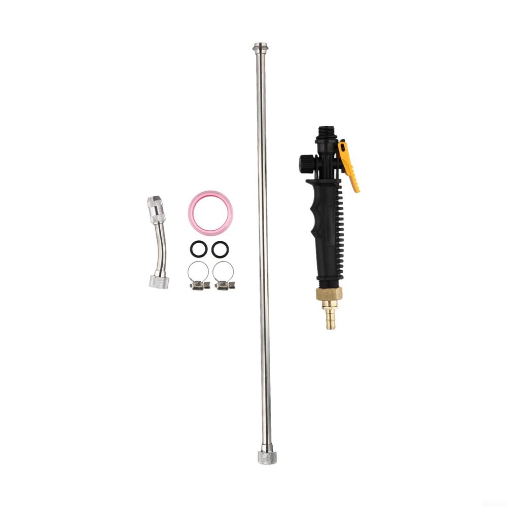 96.5 cm Stainless Steel Spray Wand with Rubber Grip