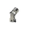 Steering Universal Joint, 1-Piece Steel Shaft Coupler, 3 mm to 3 mm view 1