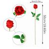 Long-Stem Artificial Roses for Bridal Bouquets and Weddings view 2