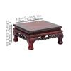 Lijiaxiuyc-101 Square Hollow Bonsai Base and Display Stand, Medium view 2