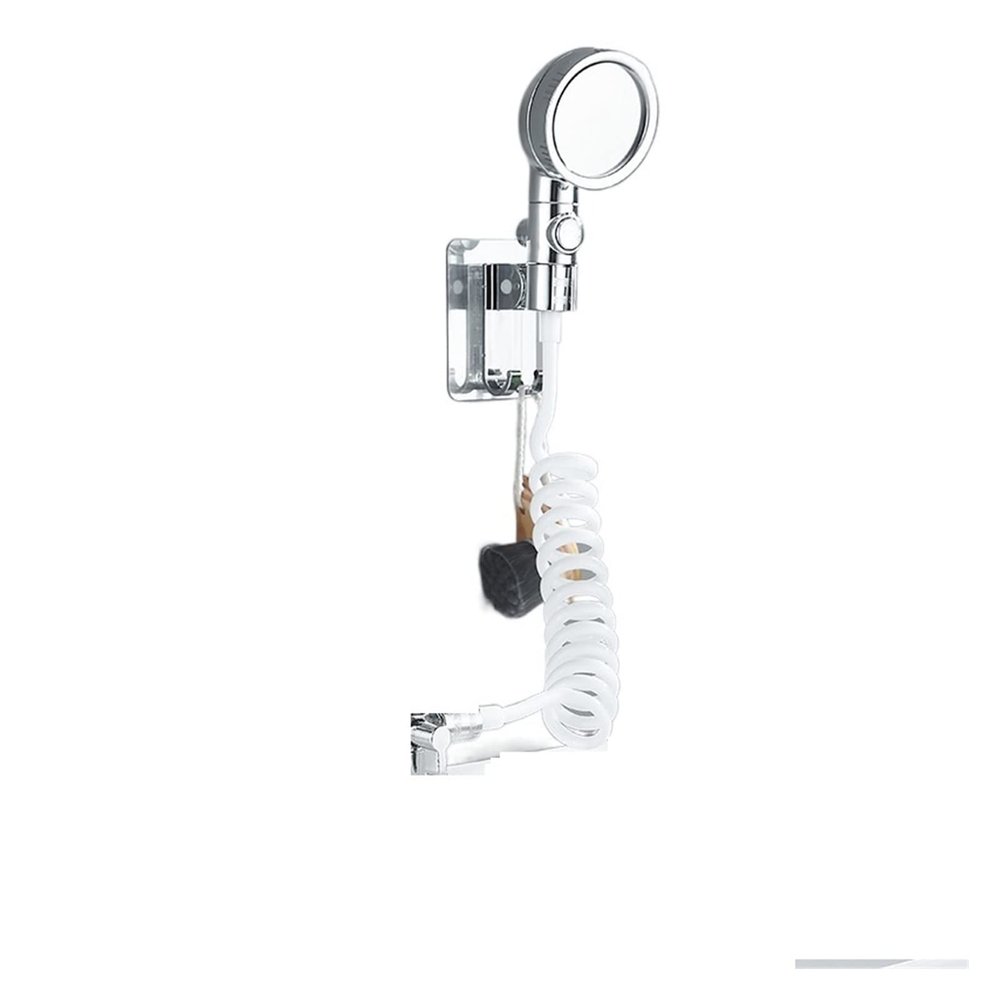 Kitchen Faucet Diverter Valve Adapter with Shower Head Sprayer, Silver, 3 Modes