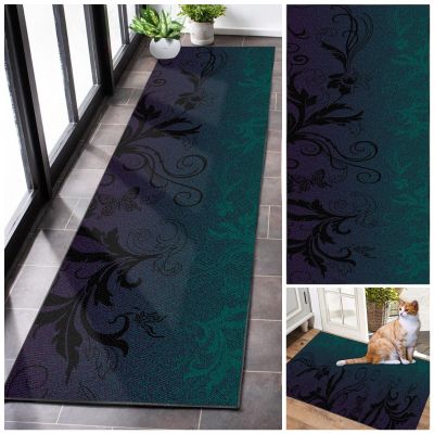 Washable Non-Slip Kitchen Runner Rug, 80 x 350 cm