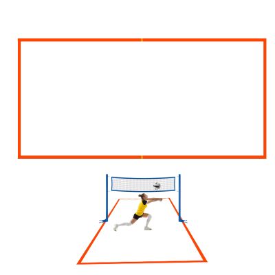 Beach Volleyball Boundary Lines | Reinforced, Reusable Sand Court Markers