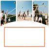 Beach Volleyball Boundary Lines | Reinforced, Reusable Sand Court Markers view 4