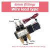 NVSFZGIYG 4V110-06 5-Way 2-Position Pneumatic Solenoid Valve, 1/8 in, DC 12 V, with 4 mm, 6 mm, and 8 mm Fittings (6 mm Fittings-03) view 2
