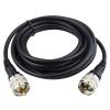 Boobrie 3 m UHF-to-UHF PL259 RG58 Coaxial CB Radio Extension Cable view 1