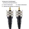 Boobrie 3 m UHF-to-UHF PL259 RG58 Coaxial CB Radio Extension Cable view 3
