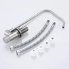 Kitchen Faucet Filter with Dual Water Outlet, Single Handle, Chrome Silver view 3